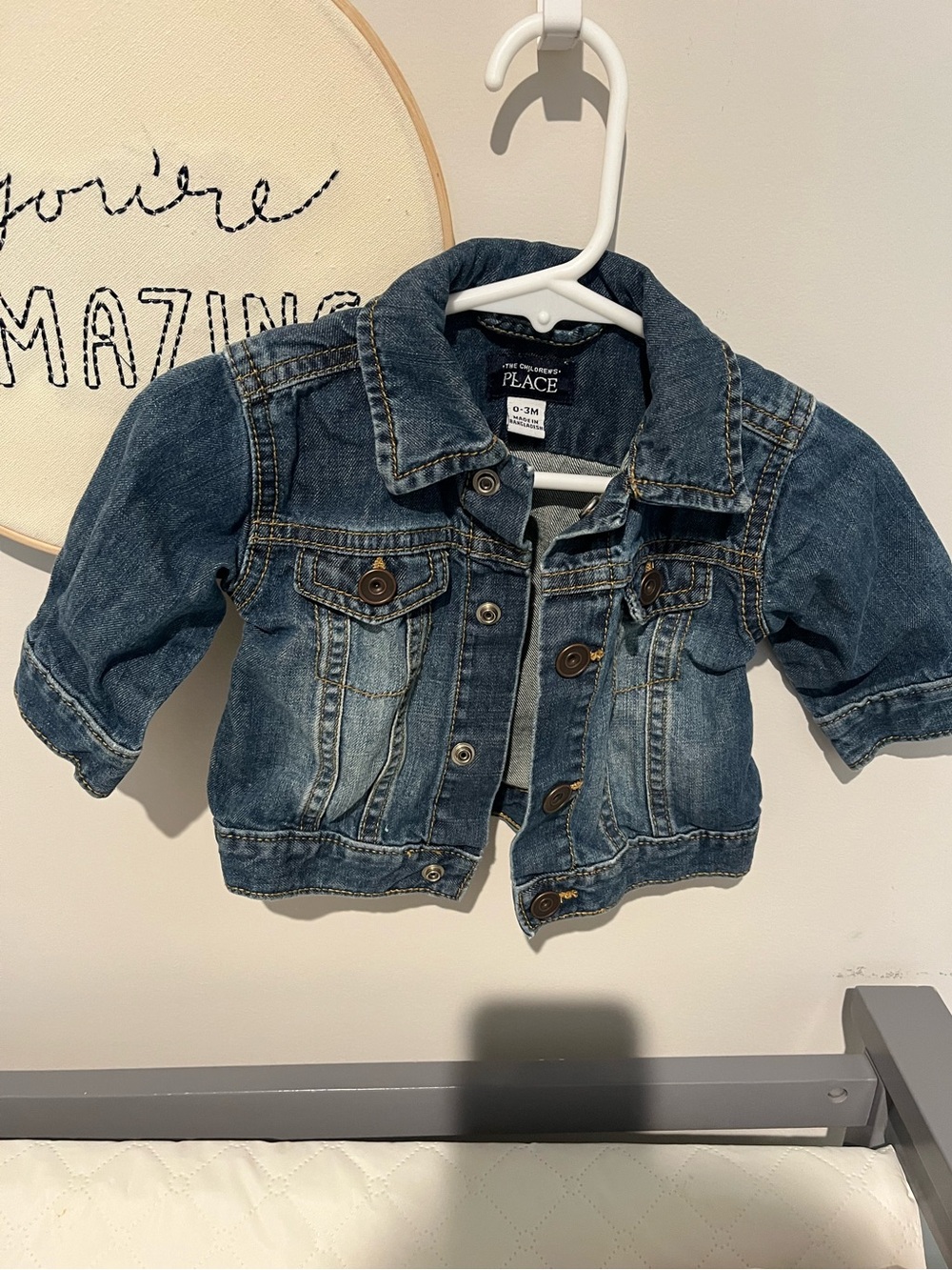 The Children's Place Baby’s Denim Jacket - Blue